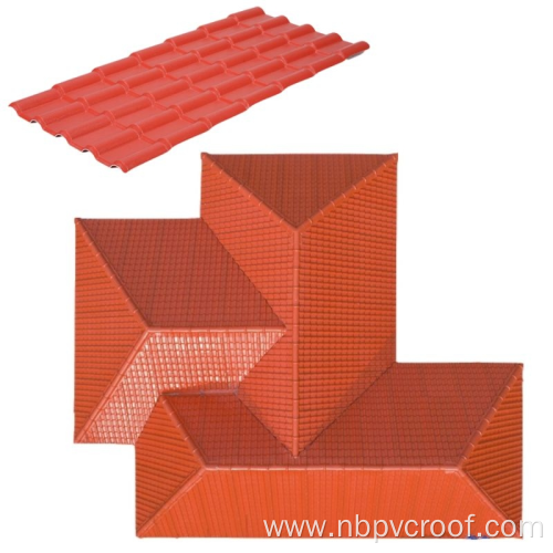 plastic corrugated roof sheet pvc plastic roof tile